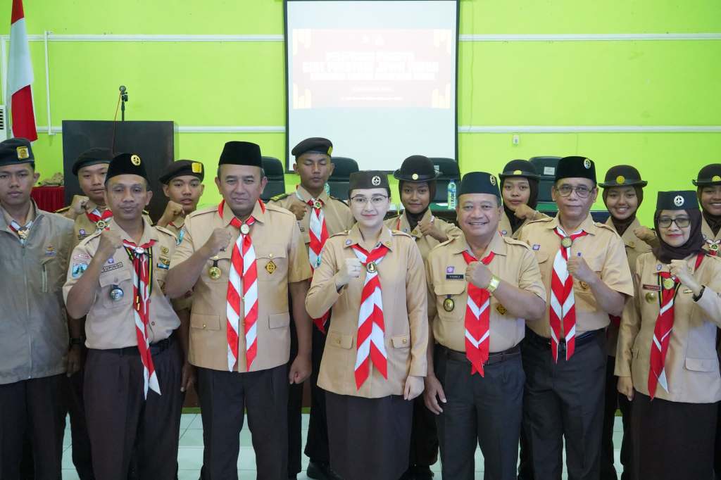 Beri Wadah Generasi Muda Pramuka Bertumbuh, Mbak Cicha Berangkatkan 20 Kontingen Giat Prestasi&nbsp;2025