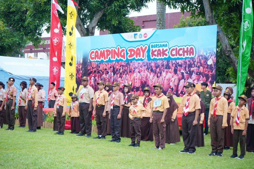 Pemkab Kediri dan PKK Beri Ruang Anak Berkebutuhan Khusus Kembangkan Potensi Diri Lewat Camping&nbsp;Day