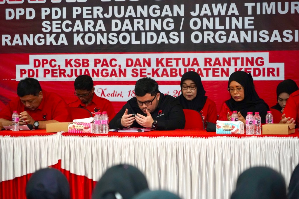 Siapkan Deretan Kegiatan, Mas Dhito Pimpin Rakor Peringatan Bulan Bung&nbsp;Karno