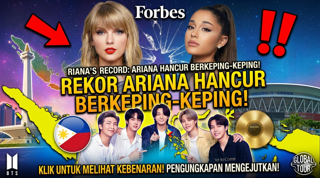 Baru Seminggu Disamain, Taylor Swift Balap Lagi Rekor Ariana Grande di Billboard!