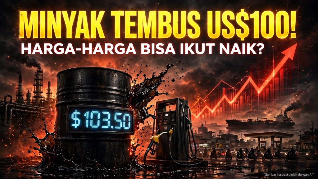 Kekhawatiran Global Meningkat Seiring Lonjakan Harga Minyak Dunia hingga Melampaui&nbsp;US$100